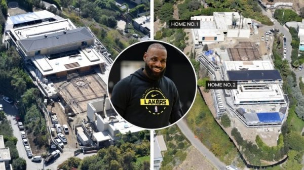 James builds two mansions in Beverly Hills, and outsiders speculate that the second one is for Brownie